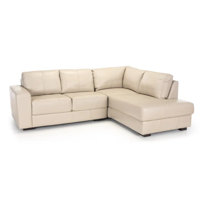 Rinconera Colorado - Cuero Básico - Chaise Derecho - Arena - (Preventa) en Beige - Sillones y sofás, Uruguay | NYR, vista 3