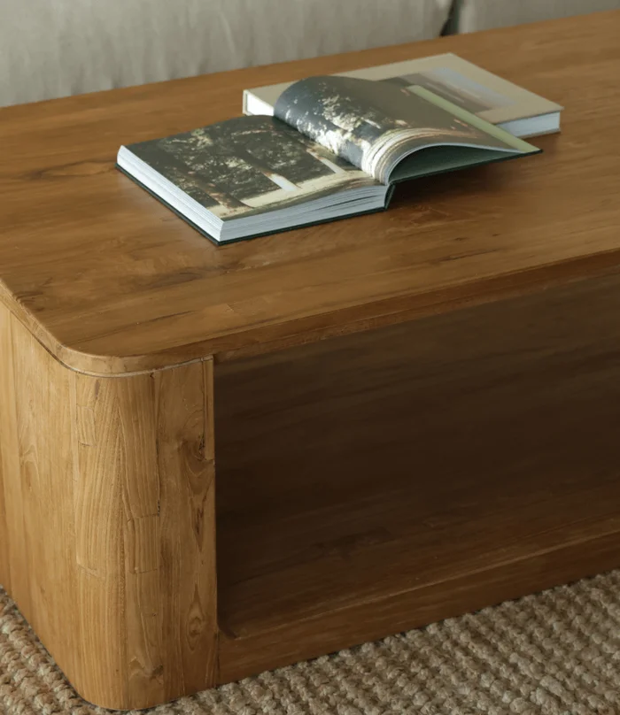 MESA DE LIVING OSLO OPEN en Madera natural - Mesas de living, Uruguay | Masinfinito Casa, vista 2