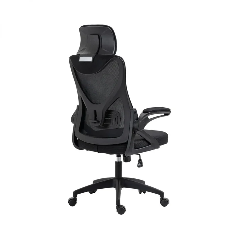 Silla De Oficina - Ejecutiva Ergonómica en Negro - Escritorios y sillas de escritorio, Uruguay | Rústico Hogar, vista 3