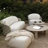 SOFÁ MALLORCA OUTDOOR CON ALMOHADONES en Gris - Muebles para el exterior, Uruguay | Masinfinito Casa, vista 4 de 5
