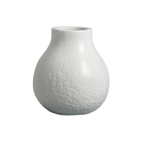 Jarrón Decorativo 24cm Blanco Cerámica White Vas en Blanco - Jarrones, Uruguay | Divino
