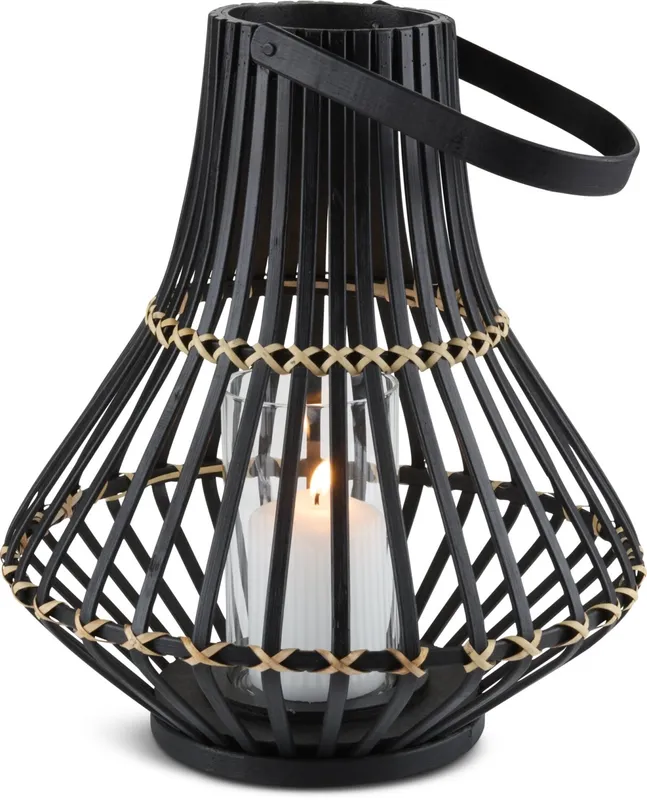 Farol SIVAUK Ø31x35cm negro en Negro - Muebles para el exterior, Uruguay | JYSK