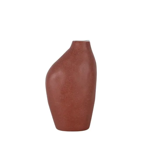 FLORERO CERAMICA 13x9x22CM TERRACOTA en Terracota - Jarrones, Uruguay | Koz