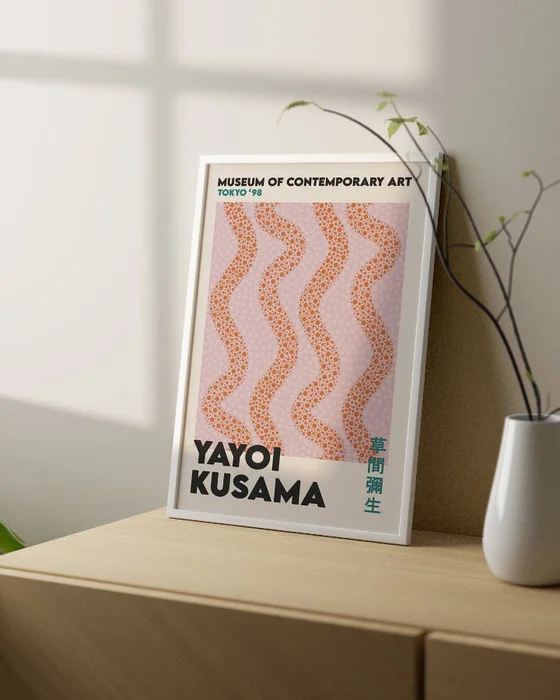 Yayoi Kusama - MoCA en Multicolor - Láminas, Uruguay | La Cuadrería, vista 4