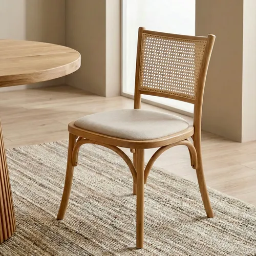 SILLA MODELO LUXEMBURGO en Madera natural - Muebles, Uruguay | Indrana