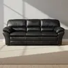Sillón 3 Cuerpos Cuero Negro Florencia en Negro - Sillones y sofás, Uruguay | Divino, vista 1 de 6