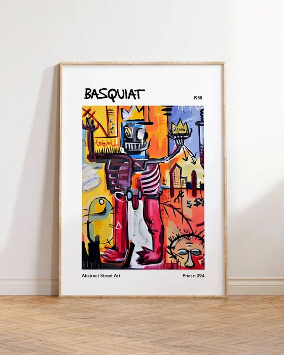 Basquiat N.02 en Multicolor - Láminas, Uruguay | La Cuadrería, vista 4