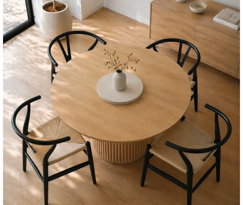 Silla Wishbone - Black en Negro - Sillas, Uruguay | Samic, vista 5