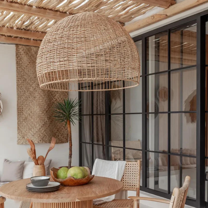Lámpara Aira en Madera natural - Lámparas colgantes, Uruguay | Casakos