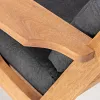 SOFA LOTUS 3 LUGARES ACQUABLOCK NEGRO 185x87x86CM JATOBA - Muebles para el exterior, Uruguay | Vinibel, vista 6 de 10