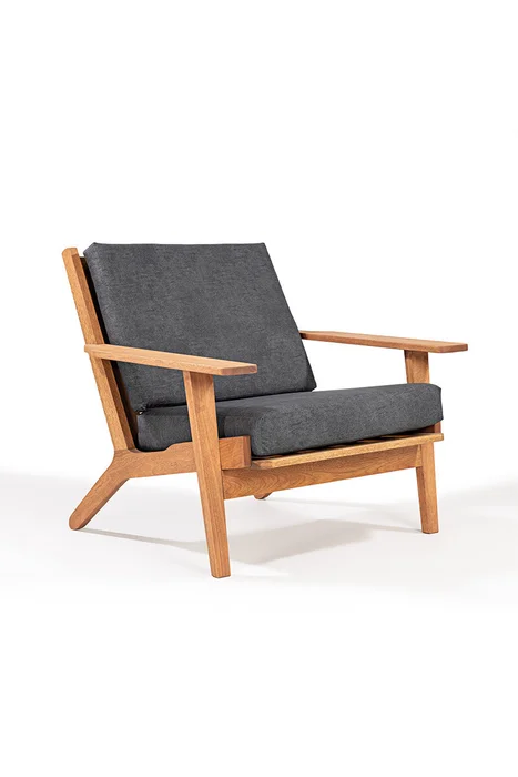 POLTRONA LOTUS ACQUABLOCK NEGRO 93x87x86CM JATOBA - Muebles para el exterior, Uruguay | Vinibel