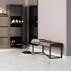 Banco Crossover gris negro 90x40cm en Gris - Butacas, banquetas y puffs, Uruguay | Koz, vista 2 de 4