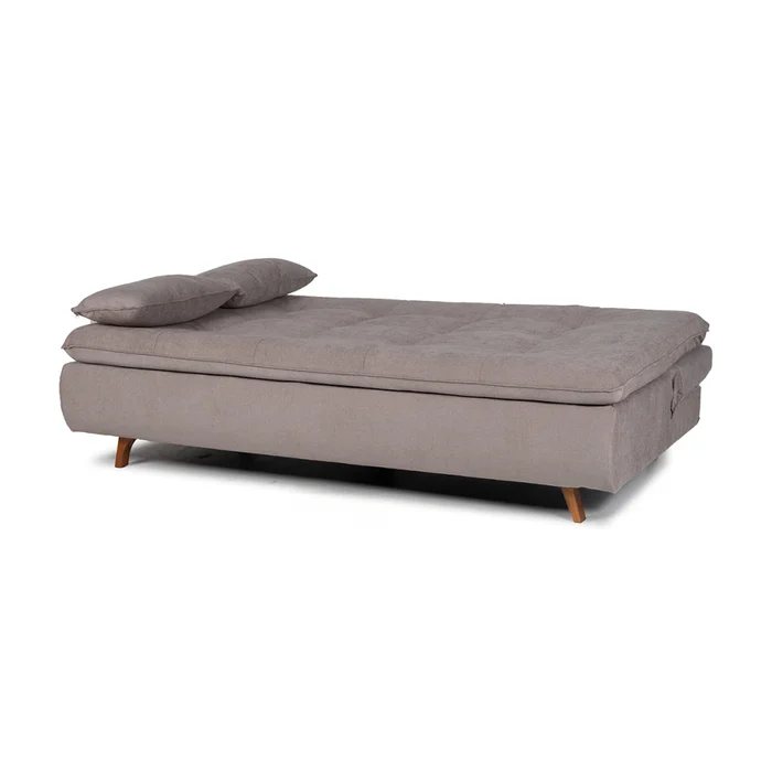 Sofá Cama Maira - Tela Microfibra - 10287 (Tostado) en Marrón - Sillones y sofás, Uruguay | NYR, vista 2