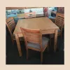 Juego de comedor cuadrado con 4 sillas - Mesas de comedor, Uruguay | Viladecó Muebles, vista 1 de 2