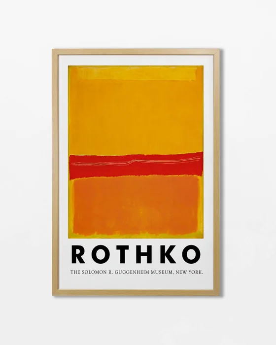 Rothko - No. 5 / No. 22 (1950) en Multicolor - Láminas, Uruguay | La Cuadrería