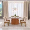 Juego Comedor 6 Sillas Tapizadas Mesa Tapa De Vidrio Ryze en CEDRO OFF WHITE/FREIJO LINHO NEVE - Mesas de comedor, Uruguay | Soy Hogar, vista 8 de 8