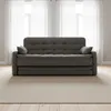 Sillón Cama 3 Cuerpos Tela Gris Madalena Grafito en Gris - Sillones y sofás, Uruguay | Divino, vista 1 de 6