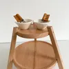 Juego de torre + 2 bowls + 2 espátulas con cuero - Decoración, Uruguay | Dreams On Time, vista 24 de 28