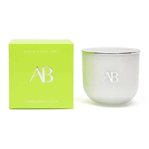 VELA AROMATICA 340G LEMONGRASS/GINGER BLANCO en Blanco - Velas y Portavelas, Uruguay | Decohogar