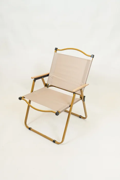 Silla Playa Plegable Alta - Caqui en Beige - Muebles para el exterior, Uruguay | Indian