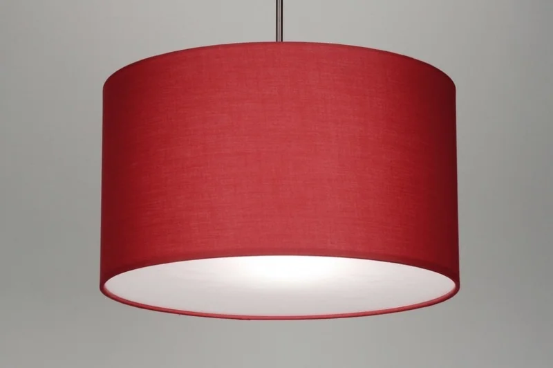 Colgante Simple en Rojo - Lámparas colgantes, Uruguay | La Perla, vista 3