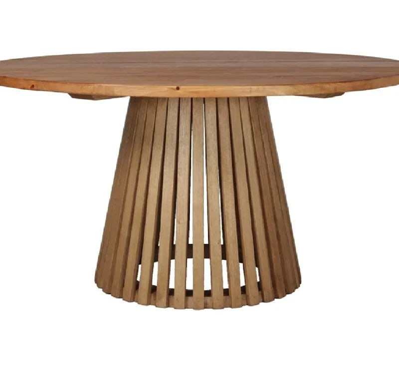 Mesa de Comedor LAGUNA Madera en Madera natural - Mesas de comedor, Uruguay | Finkel
