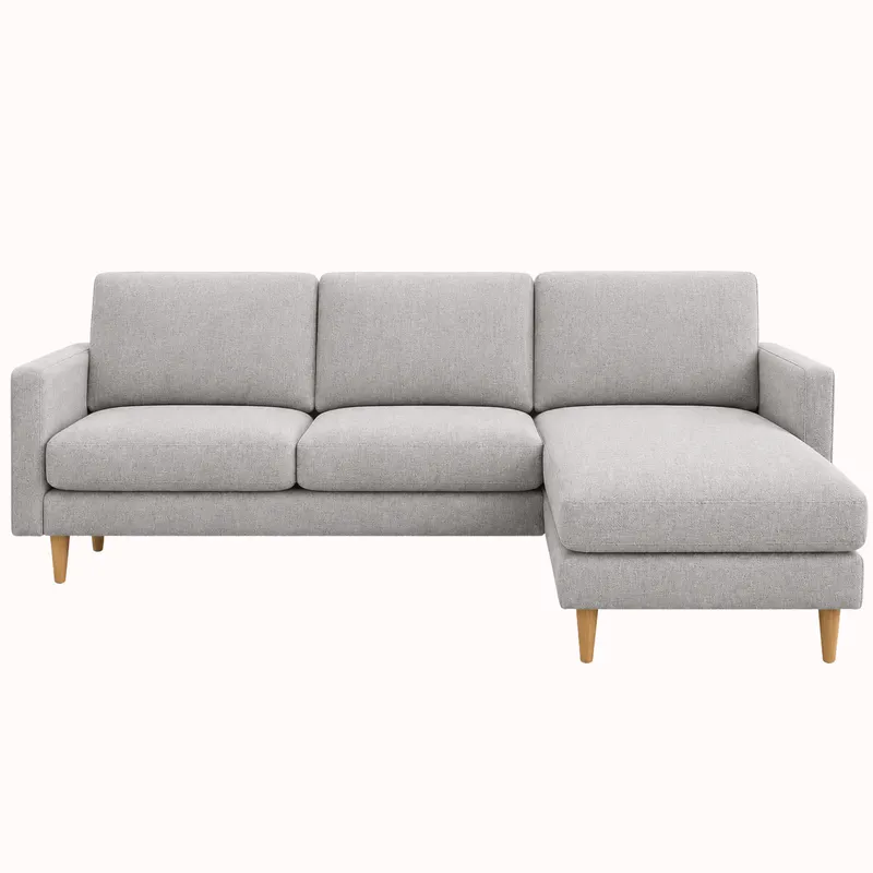 SOFÁ CON CHAISE URBAN en Gris - Sillones y sofás, Uruguay | Forum Design