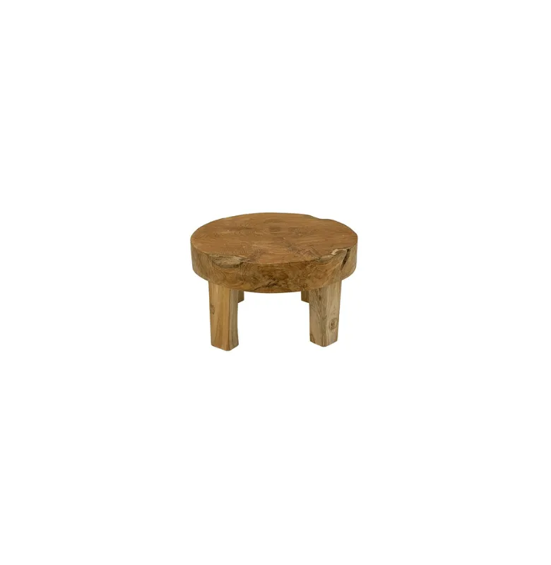 MESA OFELIA CLEAR RAIZ en Madera natural - Mesas de living, Uruguay | Masinfinito Casa