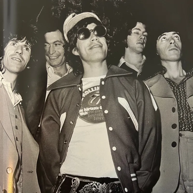 The rolling stones en Negro - Láminas, Uruguay | Mara Estudio