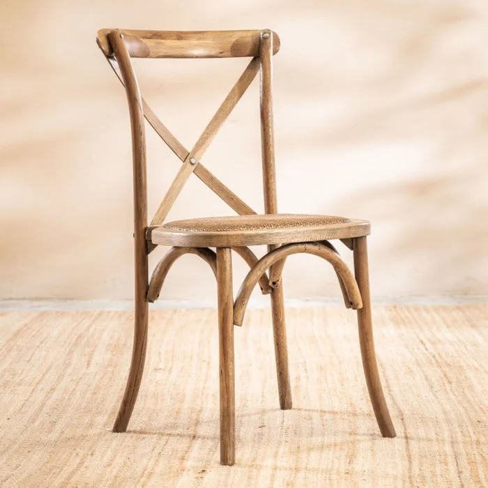 Silla Derwent - Sin Posabrazos en Madera natural - Sillas, Uruguay | Aihaus