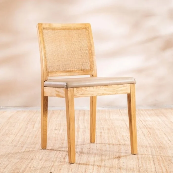 Silla Luka Teca en Madera natural - Sillas, Uruguay | Aihaus