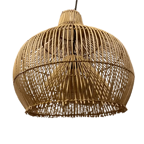Colgante Rattan Tommy en Madera natural - Lámparas colgantes, Uruguay | Camino a Casa