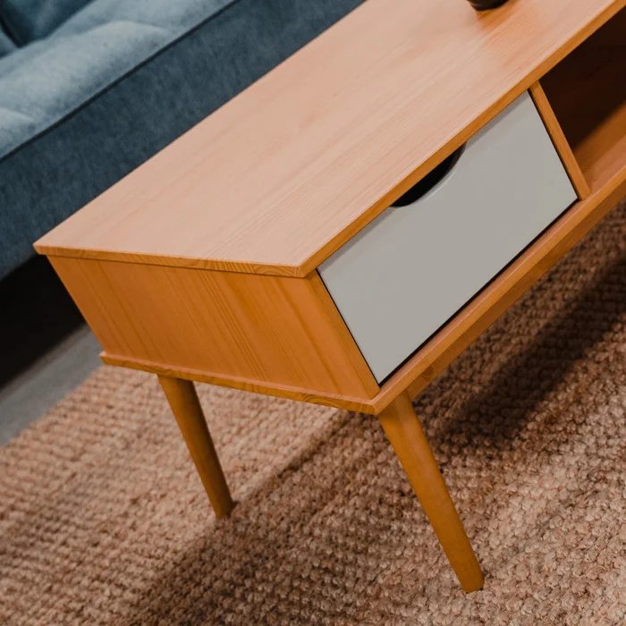 Mesa de Living Praga en Madera natural - Mesas de living, Uruguay | Ecowood, vista 5