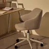 Silla de escritorio Einara - gris claro en Gris - Escritorios y sillas de escritorio, Uruguay | Kavehome, vista 2 de 9