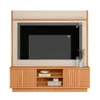 Modular para Tv Ravenna Canela/Banco - Línea Haus en Multicolor - Muebles para TV, Uruguay | Ecowood, vista 4 de 5