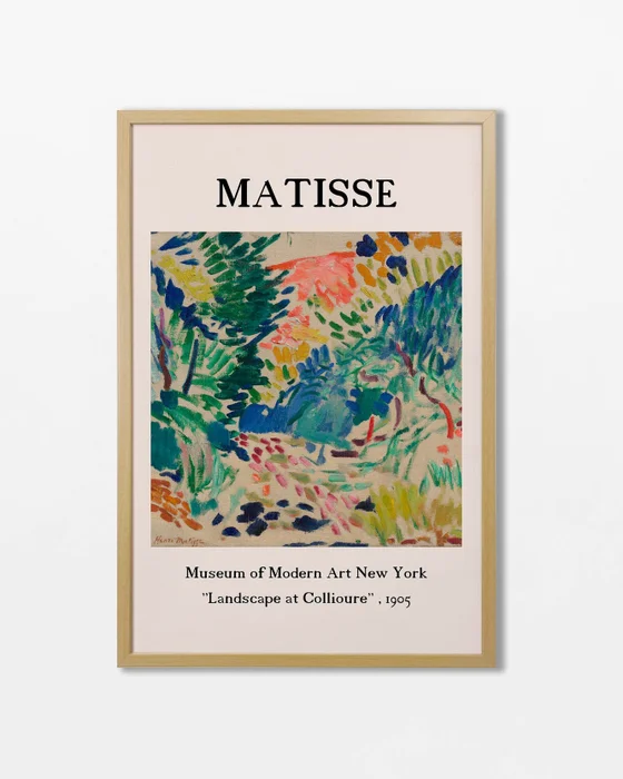 Henri Matisse - Landscape at Collioure en Multicolor - Láminas, Uruguay | La Cuadrería