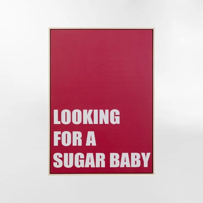 CUADRO SUGAR BABY ROJO  en Rojo - Decoración, Uruguay | Viasono, vista 2
