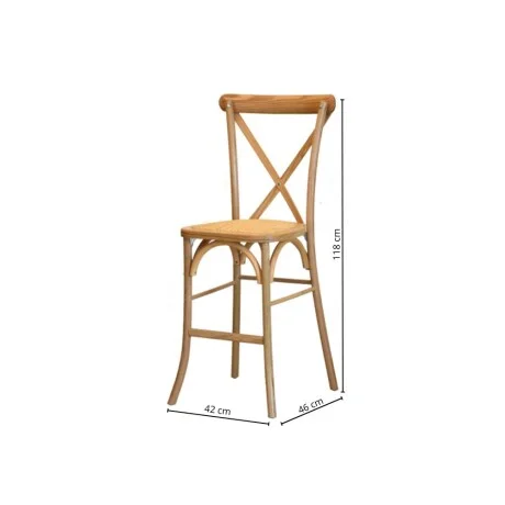 Butaca de bar Vienesa en Beige - Butacas, banquetas y puffs, Uruguay | La Cueva Muebles, vista 13