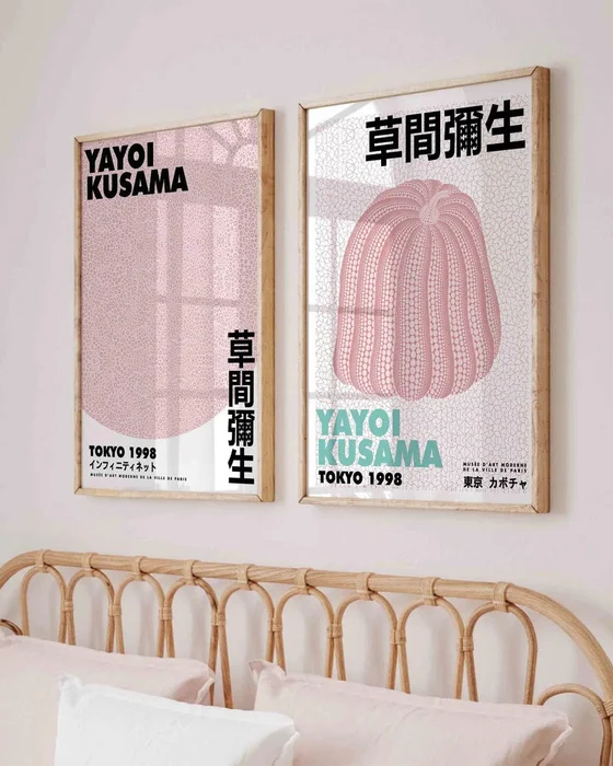 Yayoi Kusama - Pink en Rosa - Láminas, Uruguay | La Cuadrería