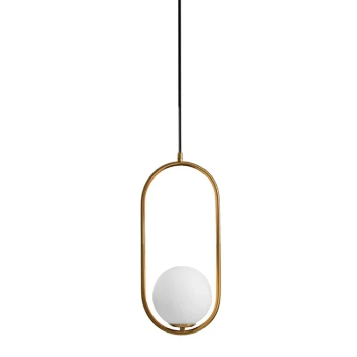 Colgante Zurich Dorado en Negro - Lámparas colgantes, Uruguay | Fábrica Italiana
