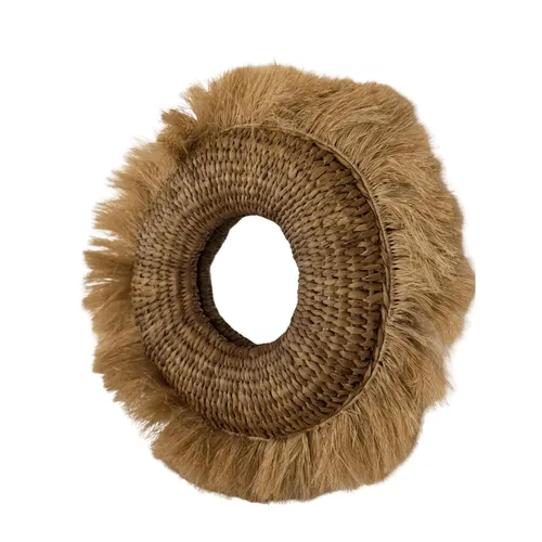 ESPEJO CRAFTS ROBUSTO CON FLECOS NAT D77 - 30% OFF  - Espejos, Uruguay | Masinfinito Casa