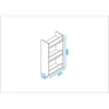 Especiera Vertical en Blanco - Bibliotecas, Uruguay | Unsi, vista 3 de 4