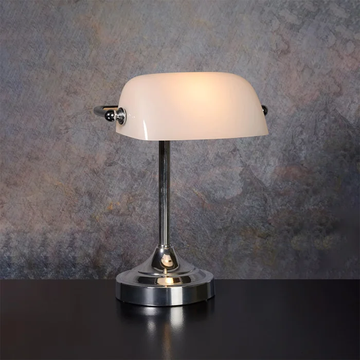 Lámpara de Mesa Lewis Blanco en Blanco - Lámparas de mesa, Uruguay | Serlux, vista 2