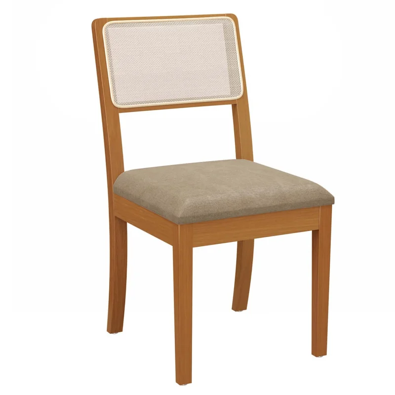 Silla Lola - Madera Maciza Ratan Natural en Madera natural - Sillas, Uruguay | Balton, vista 4