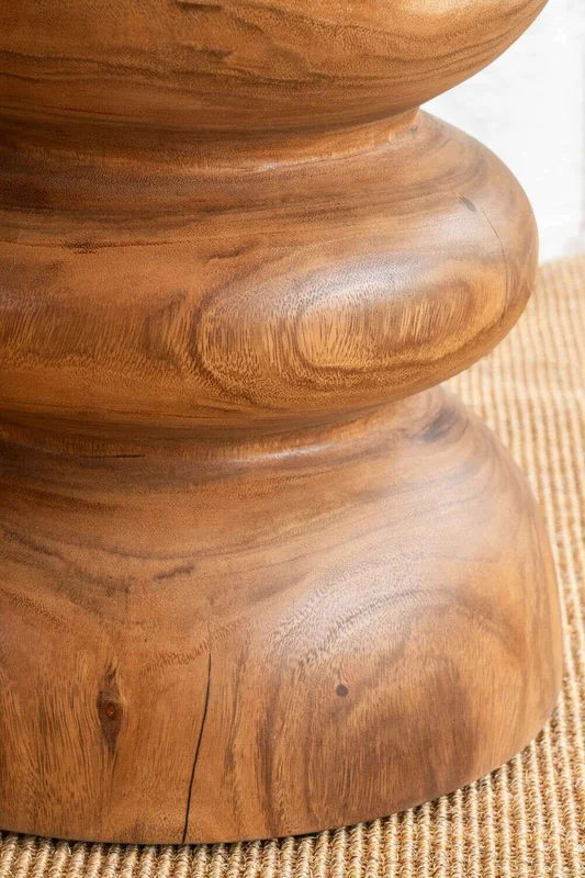 MESA AUXILIAR CABO - SUAR TOSTADO en Madera natural - Mesas de living, Uruguay | La Iberica, vista 7