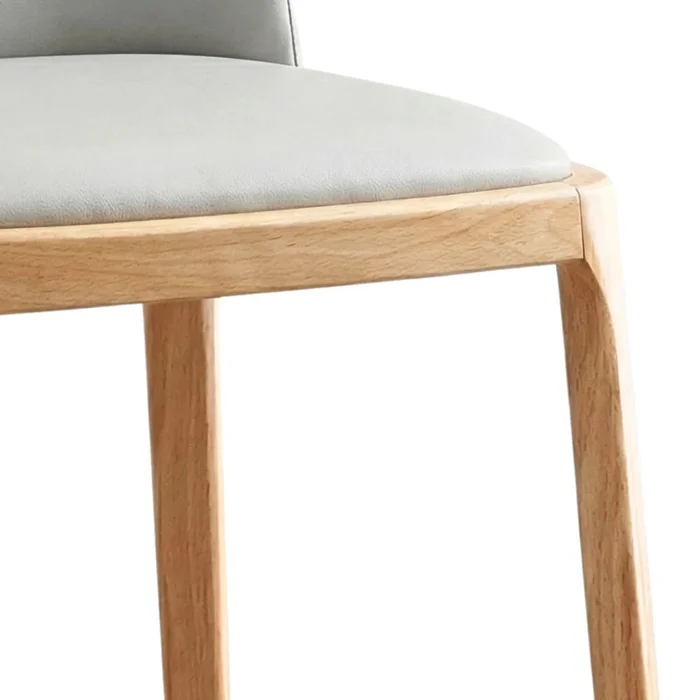 Silla de comedor de madera estilo escandinavo - Línea Serena en Gris - Sillas, Uruguay | Ecowood, vista 5
