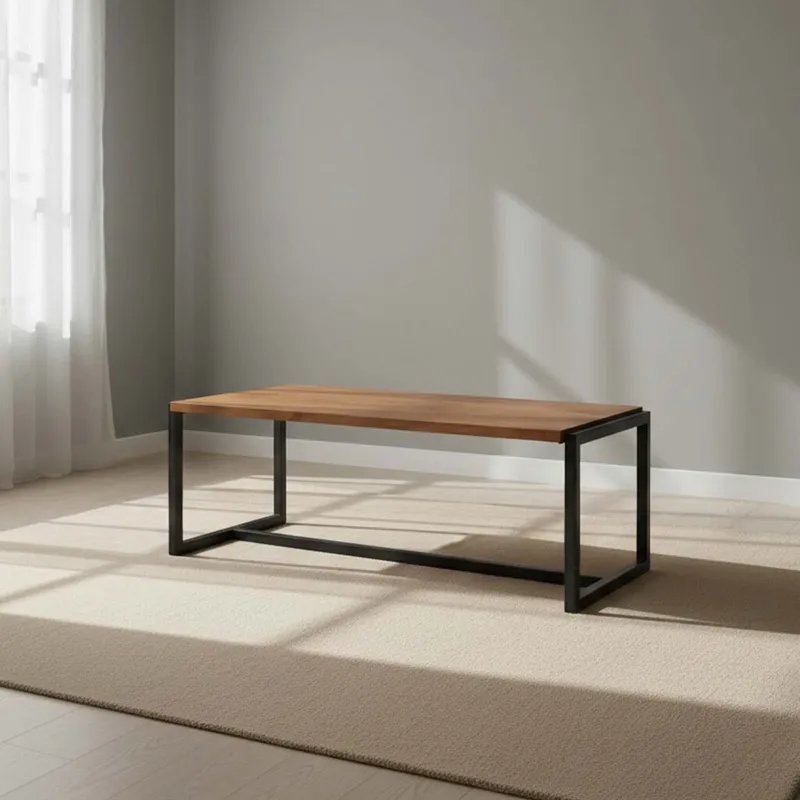 Mesa Madera Natural-beige Potenza en Madera natural - Mesas de comedor, Uruguay | Divino