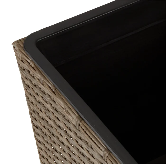 Maceta BLOMMOR A36xL36xA70 natural en Madera natural - Muebles para el exterior, Uruguay | JYSK, vista 3