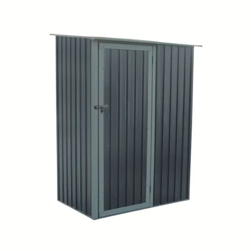 Galpón de Jardín - Joy A Metálico Compacto con Puerta Batiente - 1.27 m² en Gris - Muebles para el exterior, Uruguay | Rústico Hogar