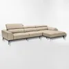 Sofá con chaise DUNA TELA BEIGE DERECHO - Sillones y sofás, Uruguay | Viasono, vista 2 de 5